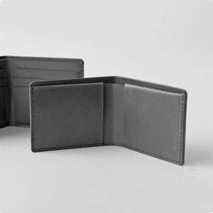 MAKR™ Landscape Billfold Wallet Cordovan - BLACK