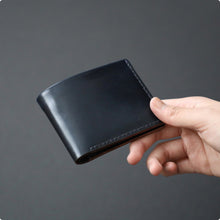 이미지를 갤러리 뷰어에 로드 , MAKR™ Landscape Billfold Wallet Cordovan - BLACK
