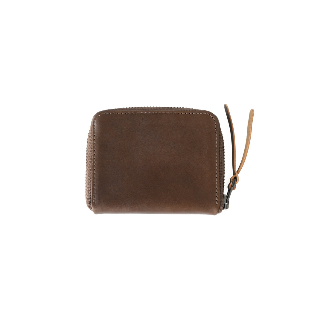 MAKR™ 3/4 Zip Wallet - BROWN