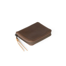 이미지를 갤러리 뷰어에 로드 , MAKR™ 3/4 Zip Wallet - BROWN
