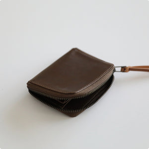 MAKR™ 3/4 Zip Wallet - BROWN