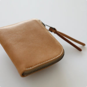 MAKR™ Zip Luxe Wallet - TOBACCO