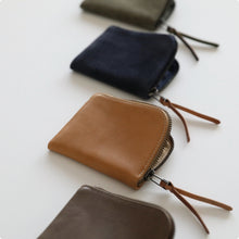 이미지를 갤러리 뷰어에 로드 , MAKR™ Zip Luxe Wallet - TOBACCO
