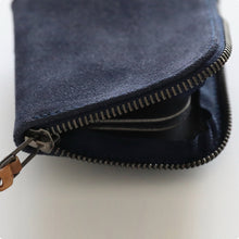 이미지를 갤러리 뷰어에 로드 , MAKR™ Zip Luxe Wallet - NAVY
