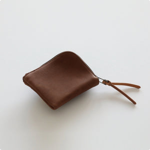 MAKR™ Zip Luxe Wallet - WALNUT