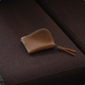 MAKR™ Zip Luxe Wallet - WALNUT