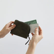 이미지를 갤러리 뷰어에 로드 , MAKR™ Zip Luxe Wallet - MOSS
