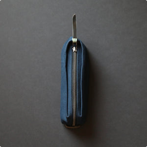 MAKR™ Canvas Pen/Pencil Case Special - CARBON BLUE