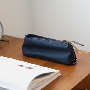 MAKR™ Canvas Pen/Pencil Case Special - CARBON BLUE