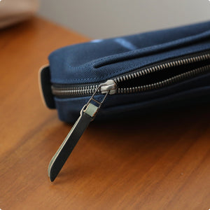 MAKR™ Canvas Pen/Pencil Case Special - CARBON BLUE