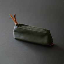 이미지를 갤러리 뷰어에 로드 , MAKR™ Canvas Pen/Pencil Case - ARMY GREEN
