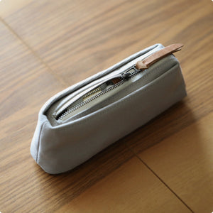 MAKR™ Canvas Pen/Pencil Case - GRAY