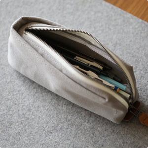 MAKR™ Canvas Pen/Pencil Case - GRAY