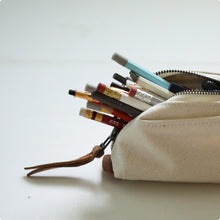 이미지를 갤러리 뷰어에 로드 , MAKR™ Canvas Pen/Pencil Case - NATURAL
