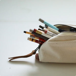 MAKR™ Canvas Pen/Pencil Case - NATURAL