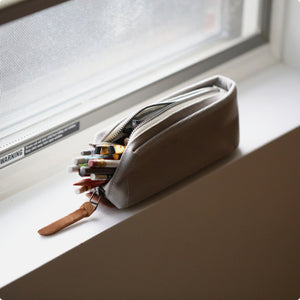 MAKR™ Canvas Pen/Pencil Case - GRAY