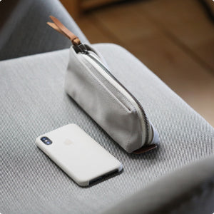 MAKR™ Canvas Pen/Pencil Case - GRAY