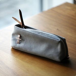 MAKR™ Canvas Pen/Pencil Case - GRAY