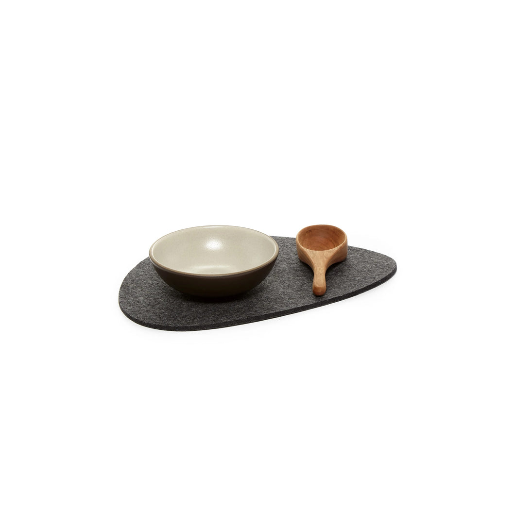 graf lantz™ Stone Trivet Felt Large-charcoal