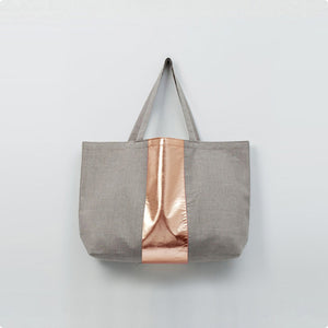 Christen Maxwell™ Tote Medium-Flax/Rosegold