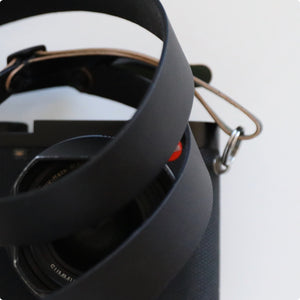 MAKR™ Leather Camera Strap - BLACK