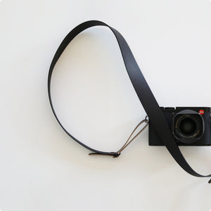 MAKR™ Leather Camera Strap - BLACK