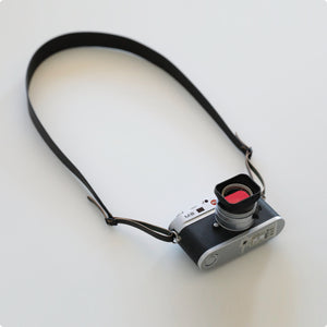 MAKR™ Leather Camera Strap - BLACK