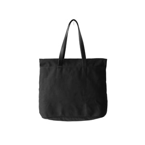 MAKR™ Canvas and Leather Fold Weekender Revised - BLACK